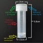 ❇️ 1000 New Freezable Leak Proof 5ml Vials With O-ring And Screw Top Lid. SALE!