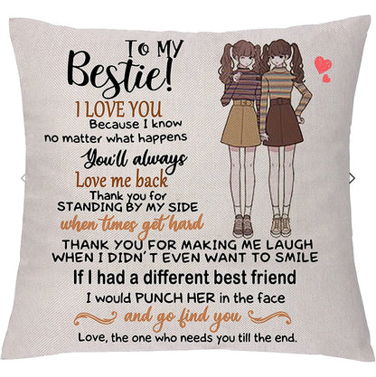 Best friend cushion case